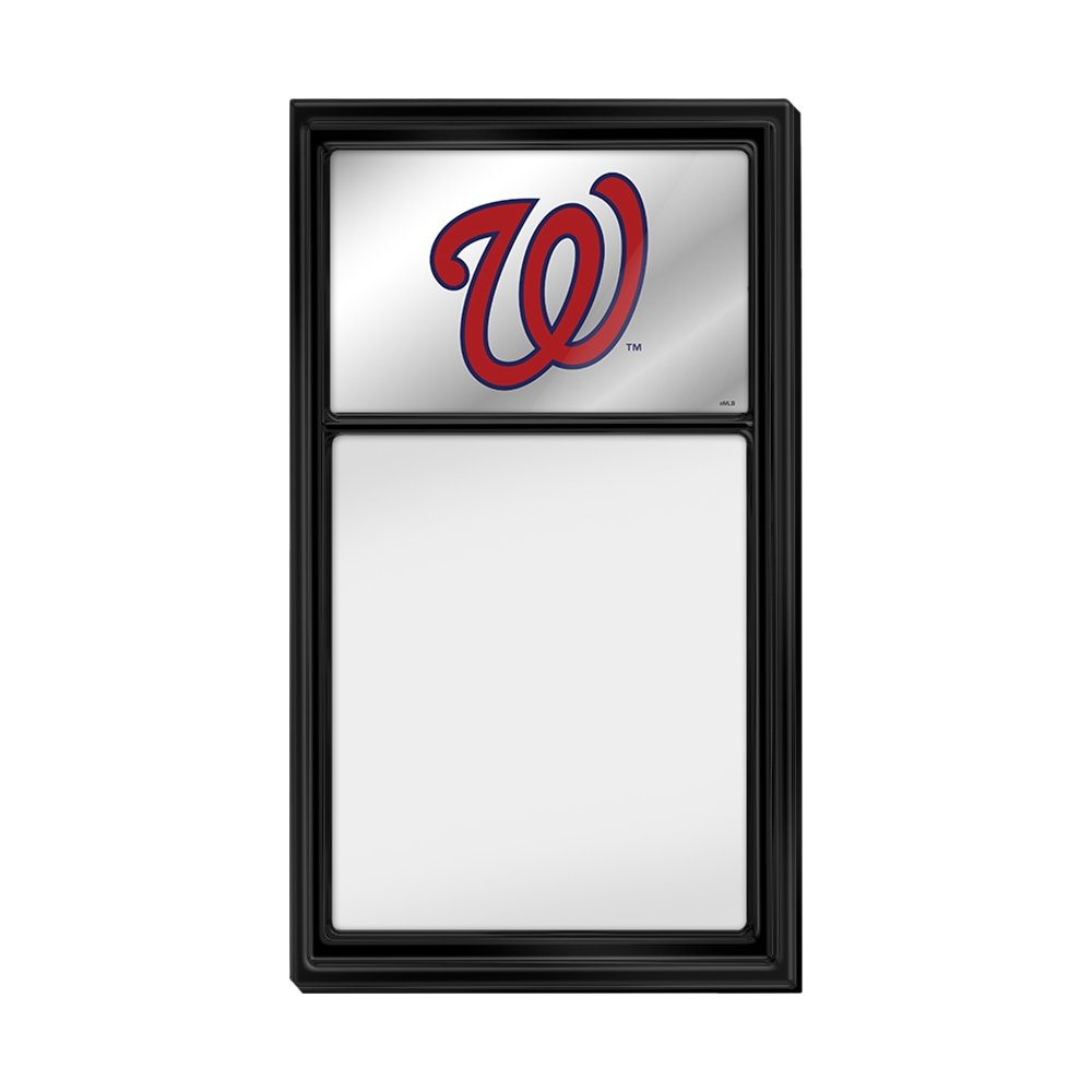 Washington Nationals: Logo - Mirrored Dry Erase Note Board - The Fan-Brand