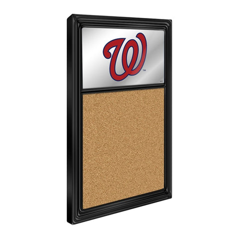 Washington Nationals: Logo - Mirrored Dry Erase Note Board - The Fan-Brand