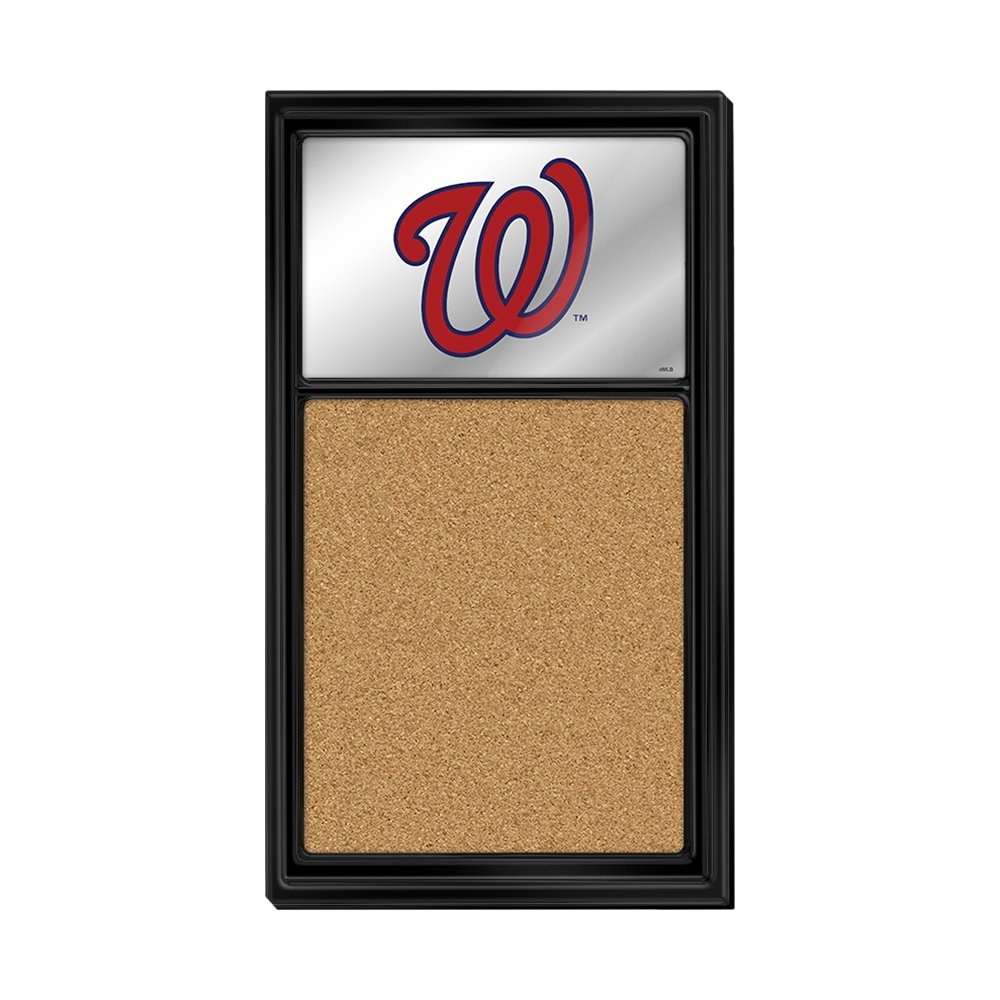 Washington Nationals: Logo - Mirrored Dry Erase Note Board - The Fan-Brand