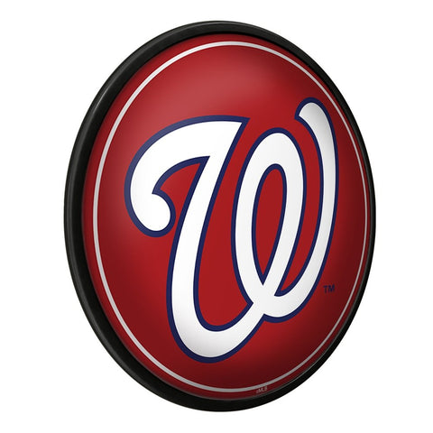 Washington Nationals: Logo - Modern Disc Wall Sign - The Fan-Brand