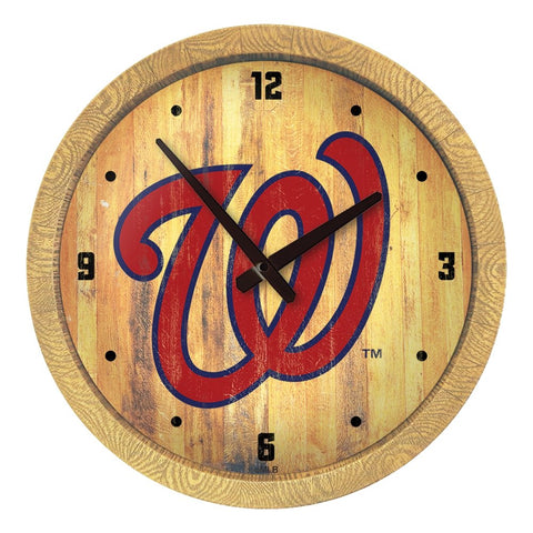 Washington Nationals: Logo - Weathered 