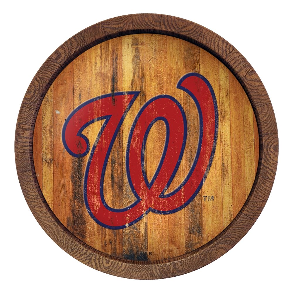 Washington Nationals: Logo - Weathered 