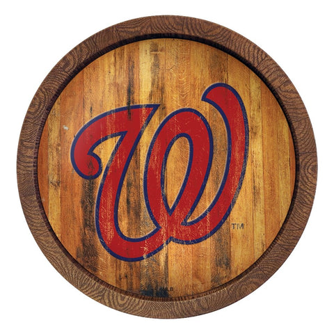 Washington Nationals: Logo - Weathered 