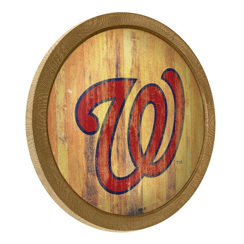 Washington Nationals: Logo - Weathered 