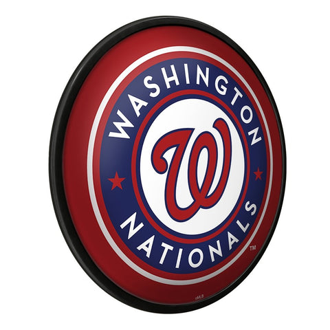 Washington Nationals: Modern Disc Wall Sign - The Fan-Brand