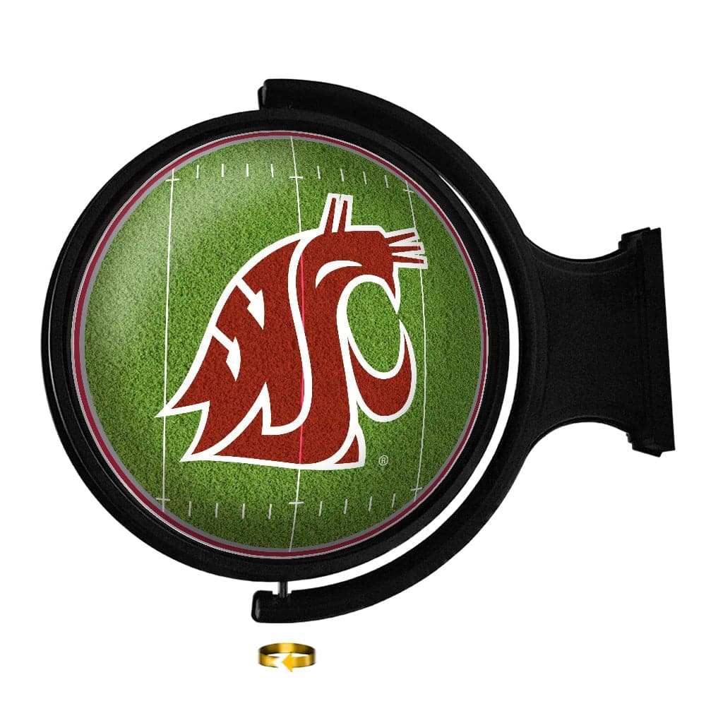 Washington State Cougars: On the 50 - Rotating Lighted Wall Sign - The Fan-Brand