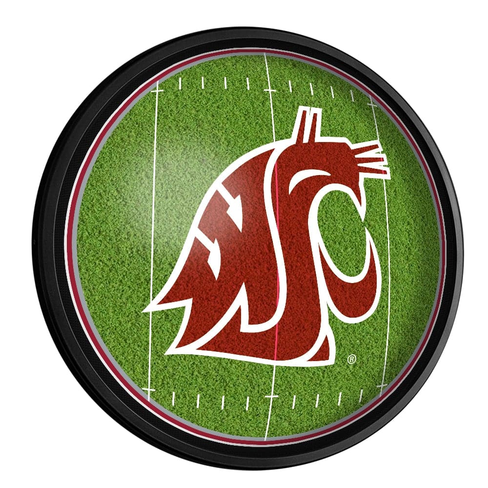 Washington State Cougars: On the 50 - Slimline Lighted Wall Sign - The Fan-Brand