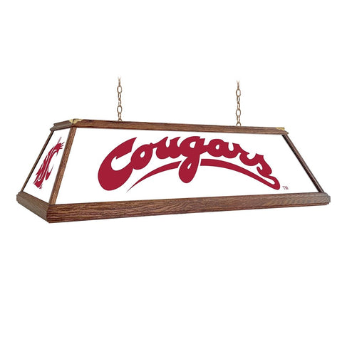 Washington State Cougars: Premium Wood Pool Table Light - The Fan-Brand