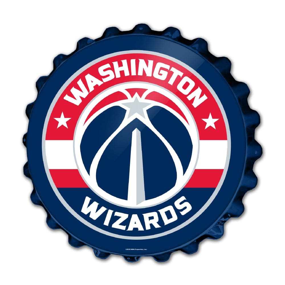 Washington Wizards: Bottle Cap Wall Sign - The Fan-Brand