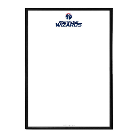 Washington Wizards: Framed Dry Erase Wall Sign - The Fan-Brand