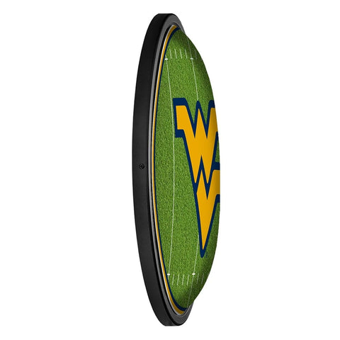 West Virginia Mountaineers: On the 50 - Slimline Lighted Wall Sign - The Fan-Brand