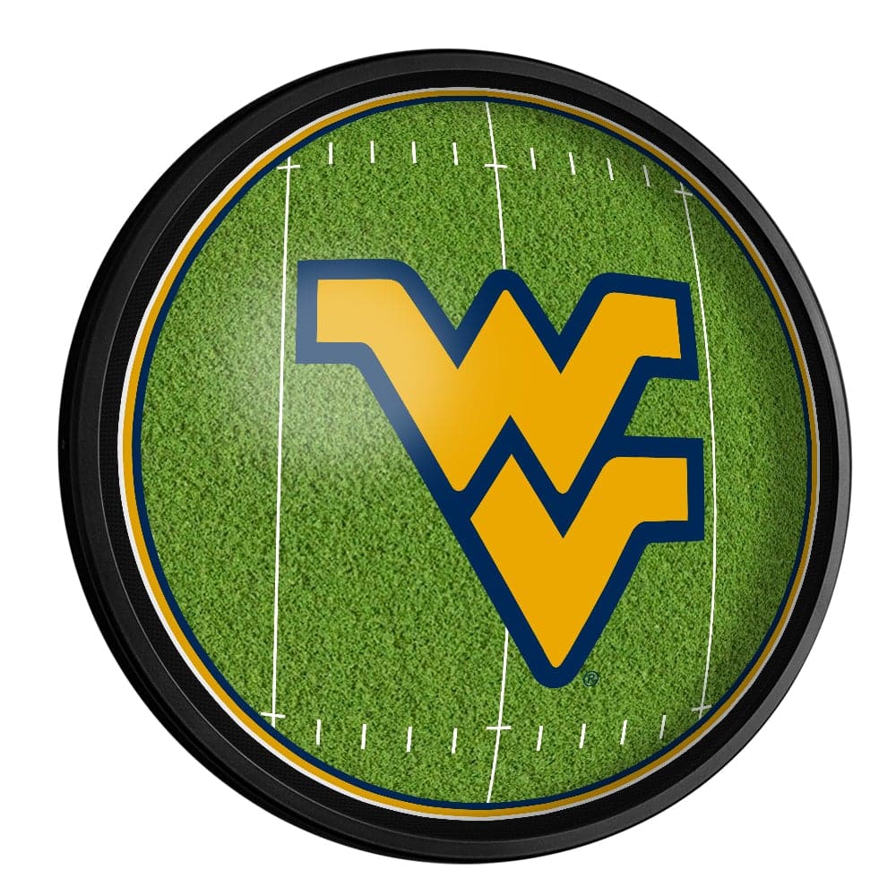 West Virginia Mountaineers: On the 50 - Slimline Lighted Wall Sign - The Fan-Brand