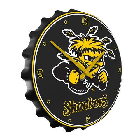 Wichita State Shockers: Bottle Cap Wall Clock - The Fan-Brand