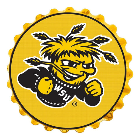 Wichita State Shockers: WuShock - Bottle Cap Wall Sign - The Fan-Brand