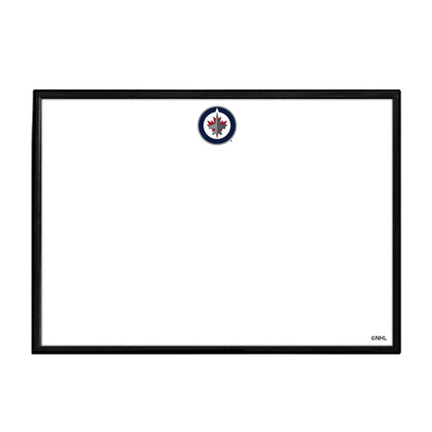 Winnipeg Jets: Framed Dry Erase Wall Sign - The Fan-Brand