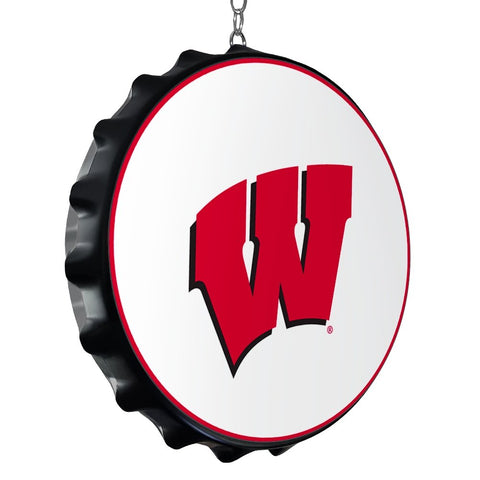 Wisconsin Badgers: Bottle Cap Dangler - The Fan-Brand
