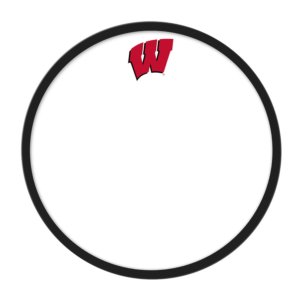 Wisconsin Badgers: Modern Disc Dry Erase Wall Sign - The Fan-Brand