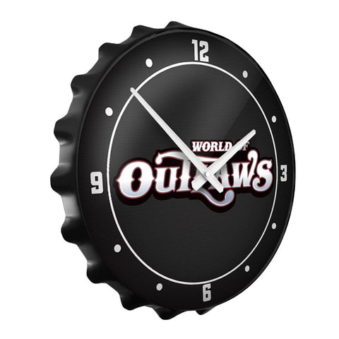 World of Outlaws: Bottle Cap Wall Clock - The Fan-Brand