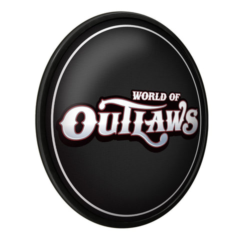 World of Outlaws: Modern Disc Wall Sign - The Fan-Brand