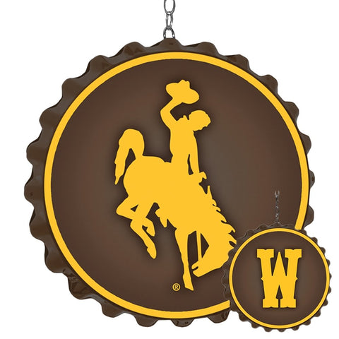 Wyoming Cowboys: Bottle Cap Dangler - The Fan-Brand