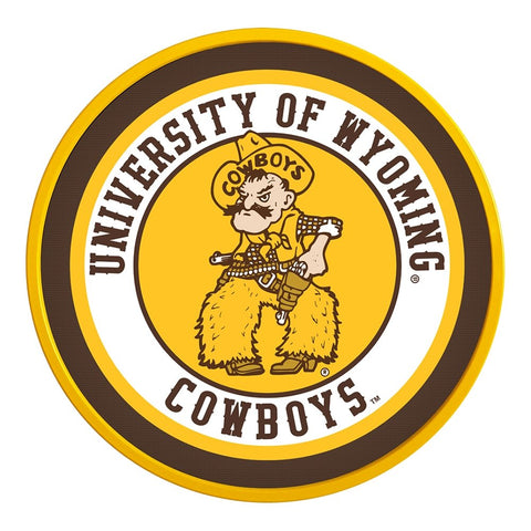 Wyoming Cowboys: Pistol Pete - Modern Disc Wall Sign - The Fan-Brand