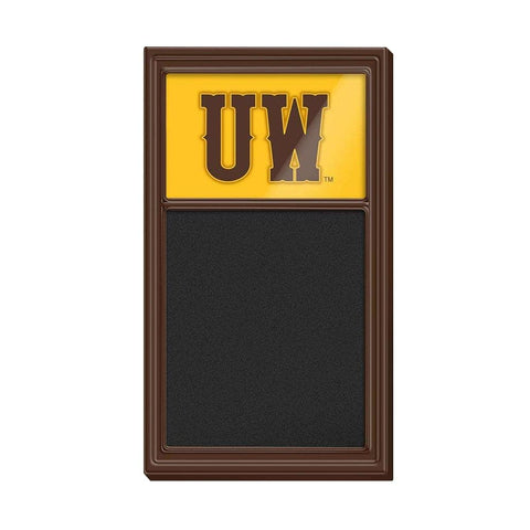 Wyoming Cowboys: UW - Chalk Note Board - The Fan-Brand