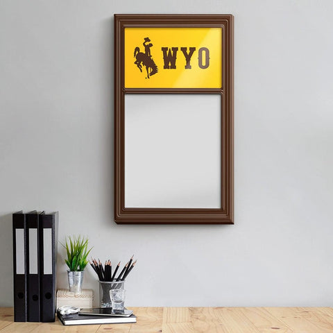 Wyoming Cowboys: WYO - Dry Erase Note Board - The Fan-Brand